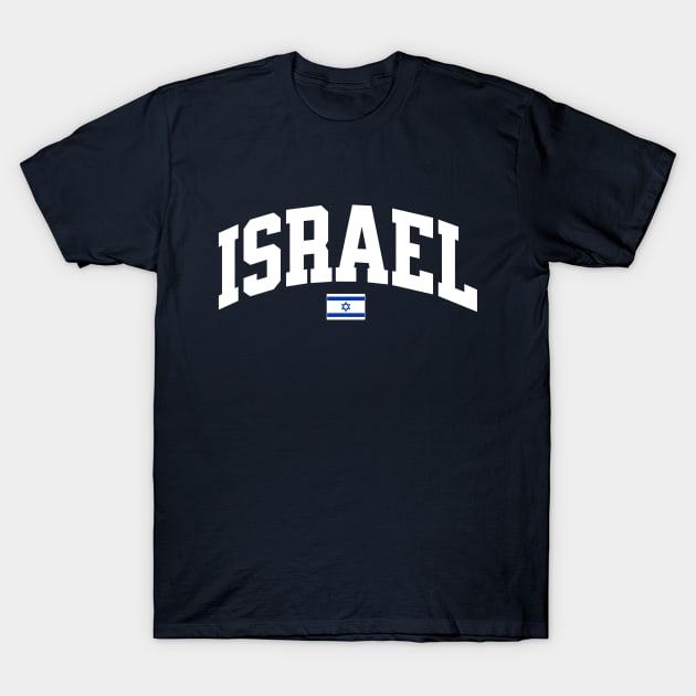 Israel Flag T-Shirt by Distant War